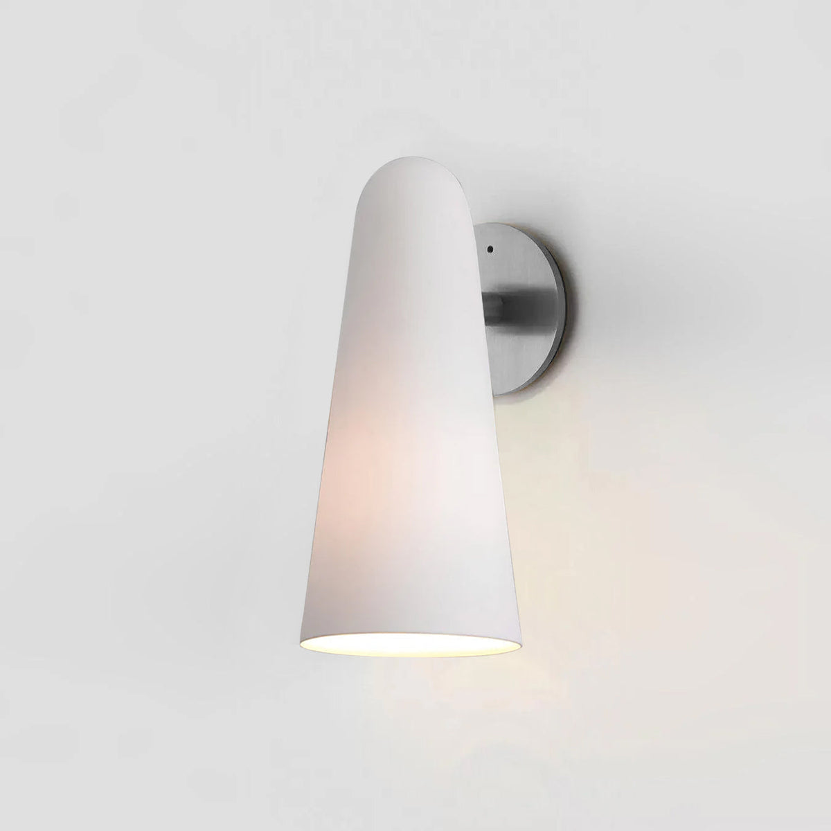 Yoke glazen wandlamp met goudkleurige afwerking en glas