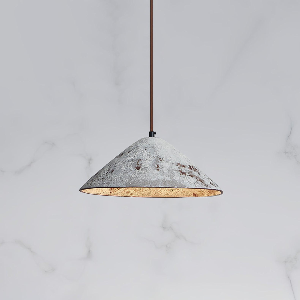 Sura hanglamp keramische kegel rustiek vintage minimalistisch