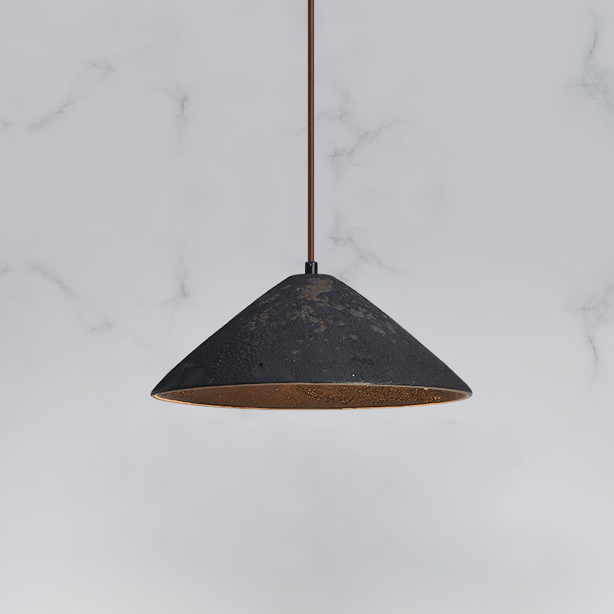 Sura hanglamp keramische kegel rustiek vintage minimalistisch