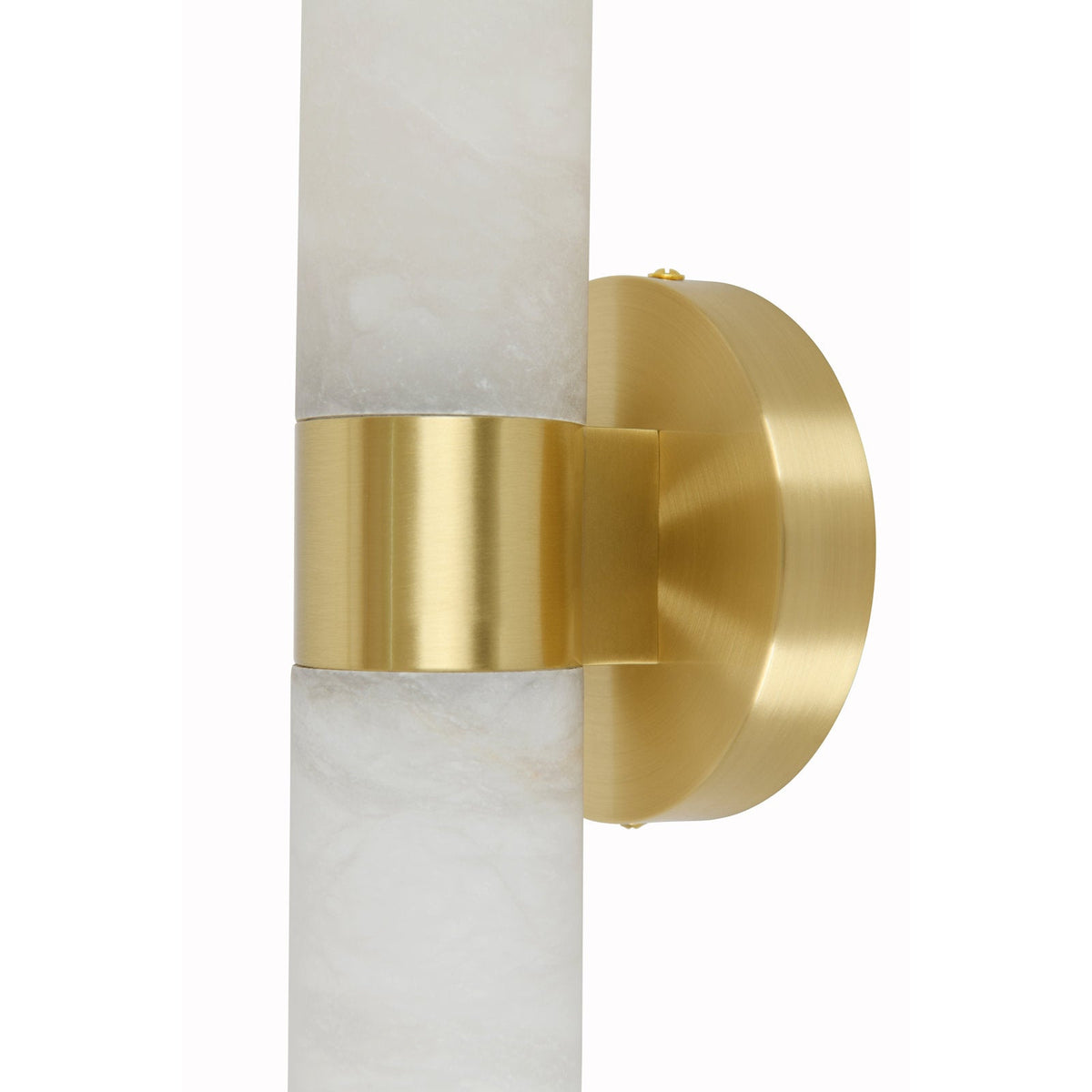 Alight albasten wandlamp