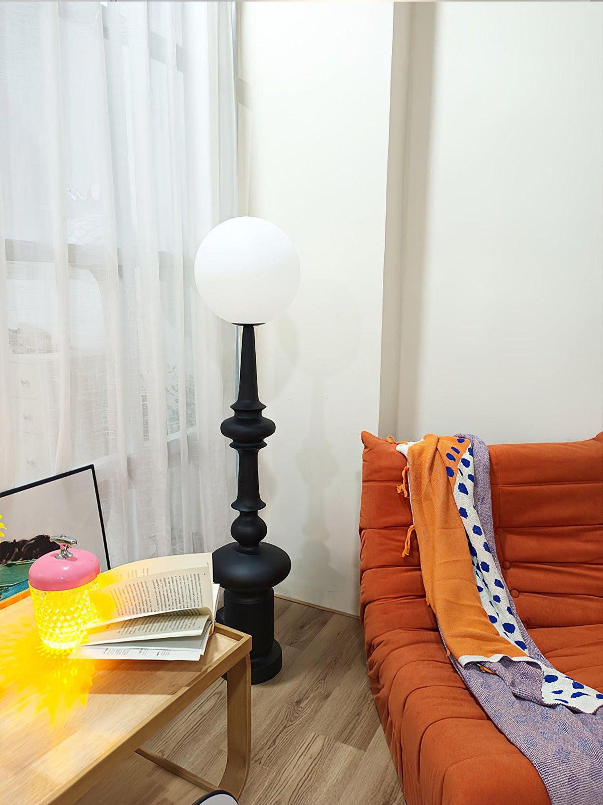 Riroxen vloerlamp Roman Column