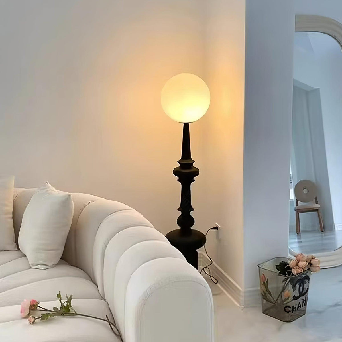 Riroxen vloerlamp Roman Column