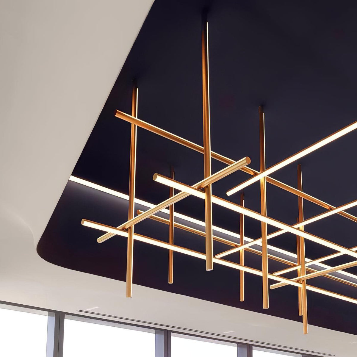 Renorelle Crossbeam Linear Kroonluchter