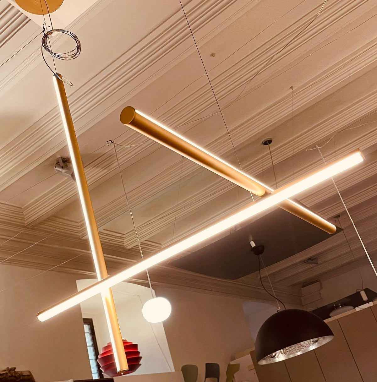 Renorelle Crossbeam Linear Kroonluchter