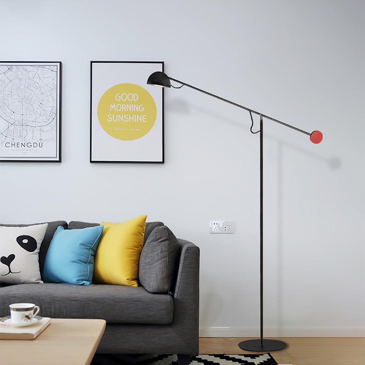 Precision vloerlamp met beweging
