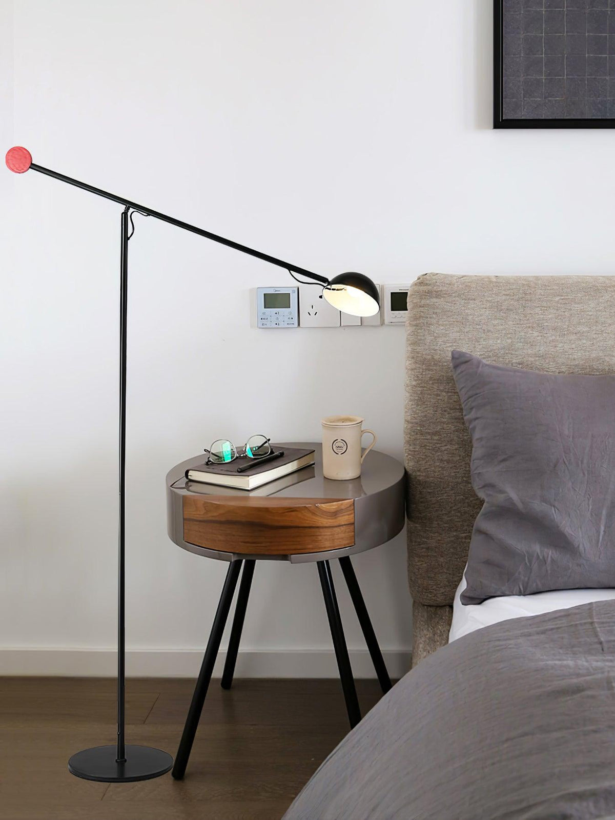 Precision vloerlamp met beweging