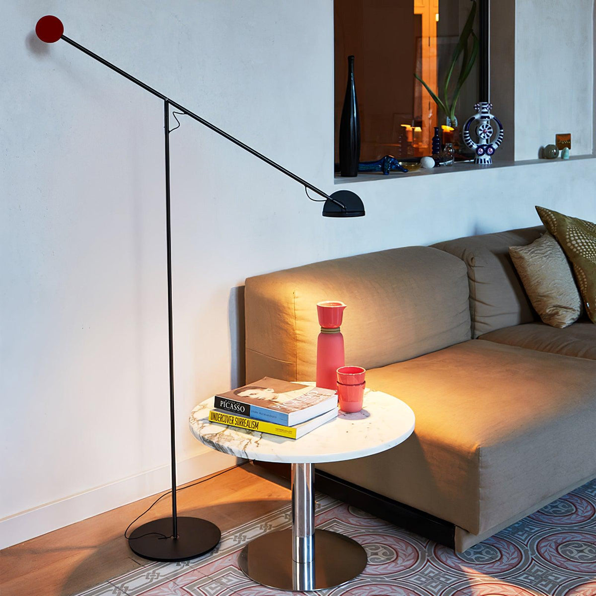 Precision vloerlamp met beweging