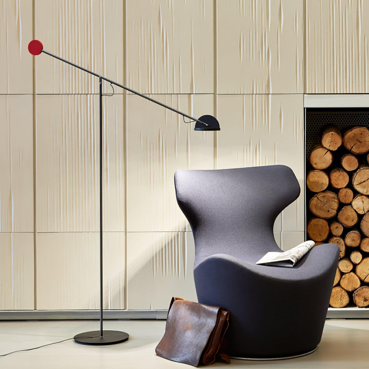 Precision vloerlamp met beweging