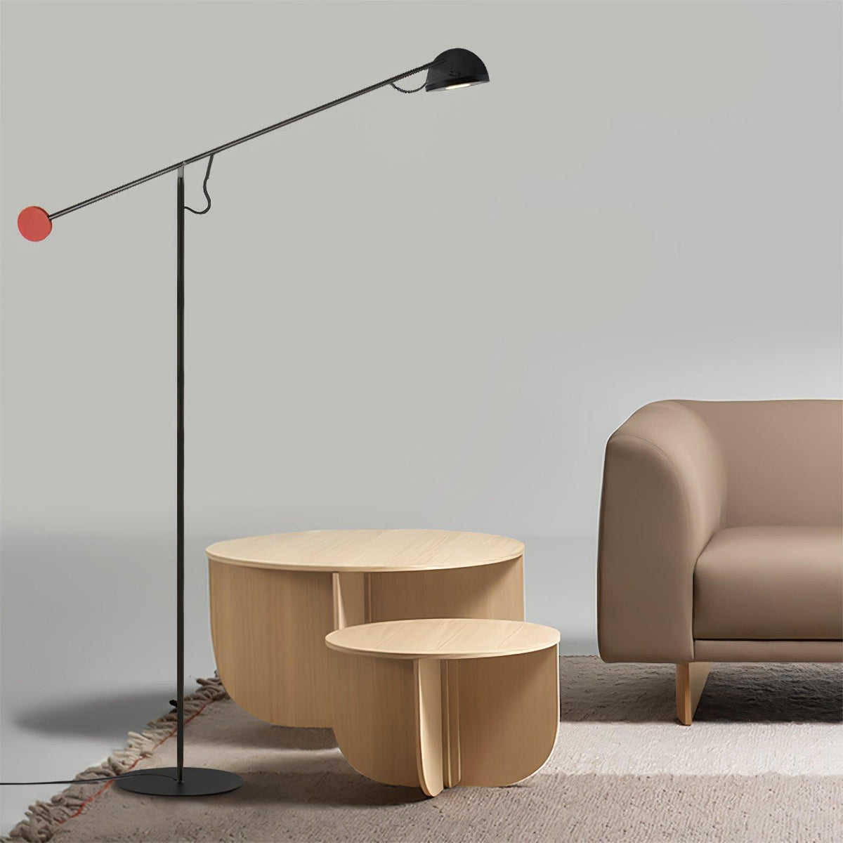 Precision vloerlamp met beweging
