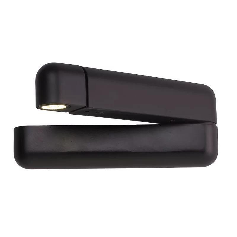 Soreora wandlamp Zwart LED Verstelbaar met USB-poort