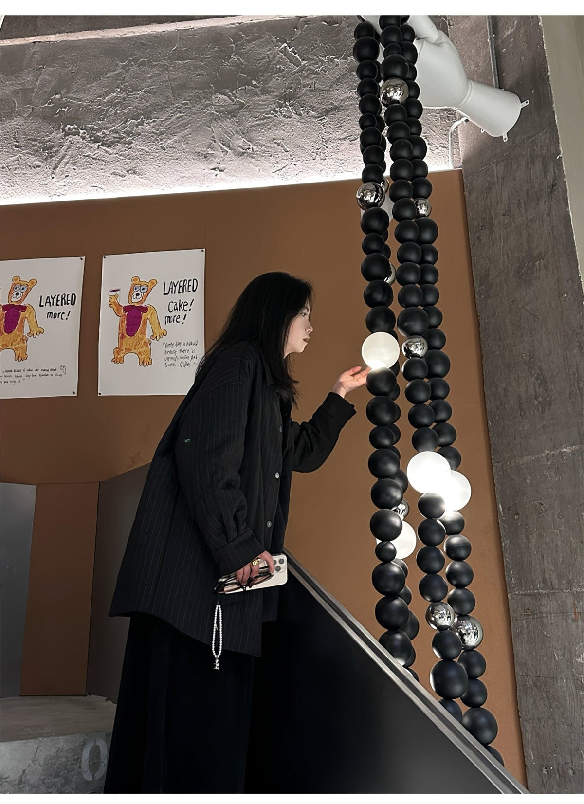 Nysolisra Moderne kroonluchter van glas