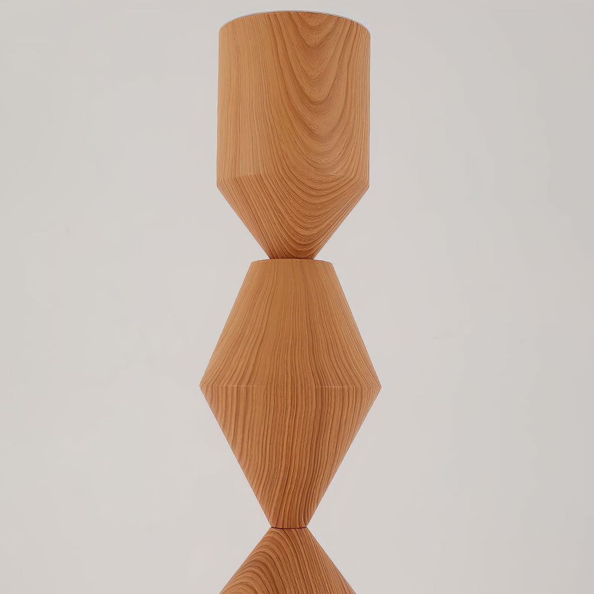 Drisen minimalistische houten vloerlamp