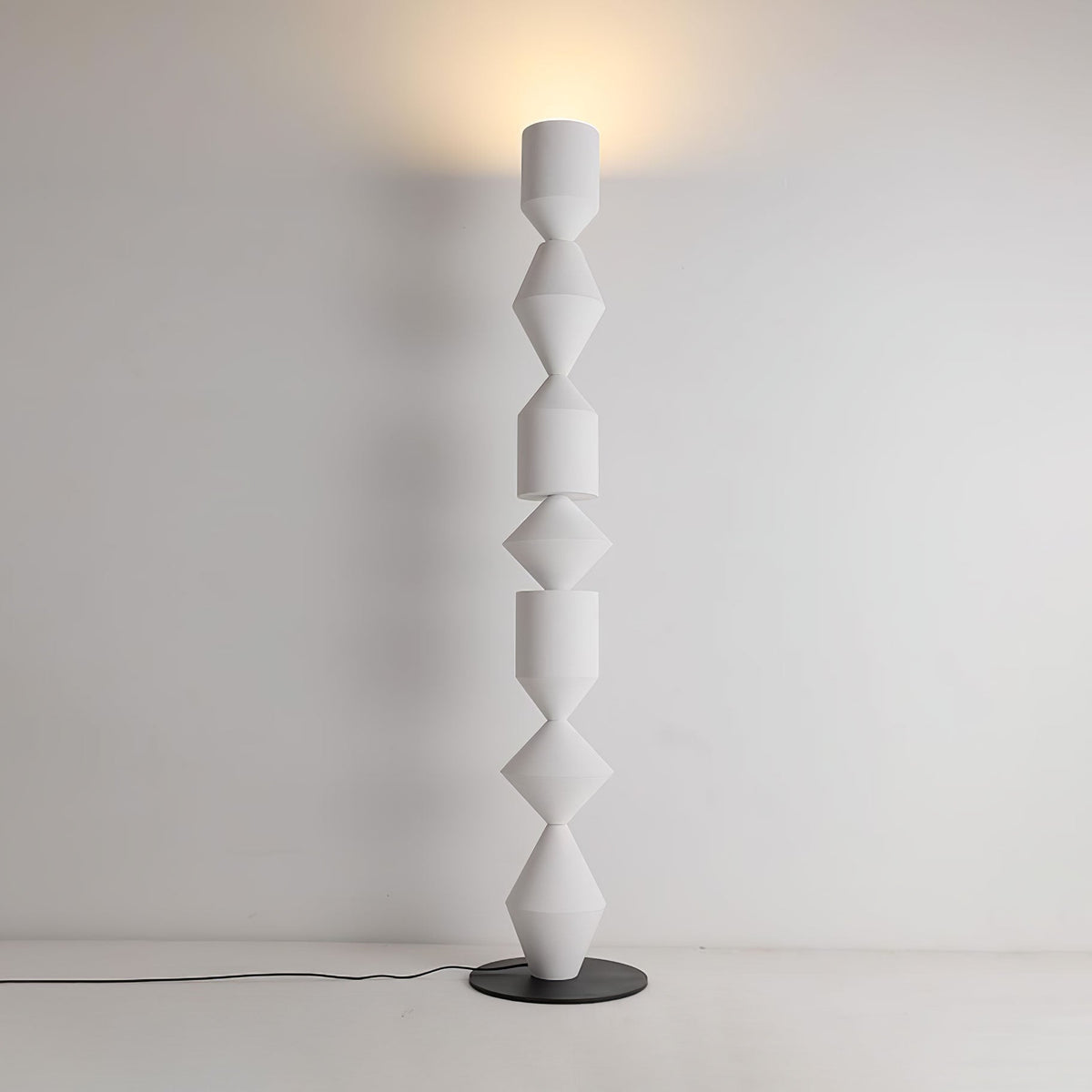 Drisen minimalistische houten vloerlamp