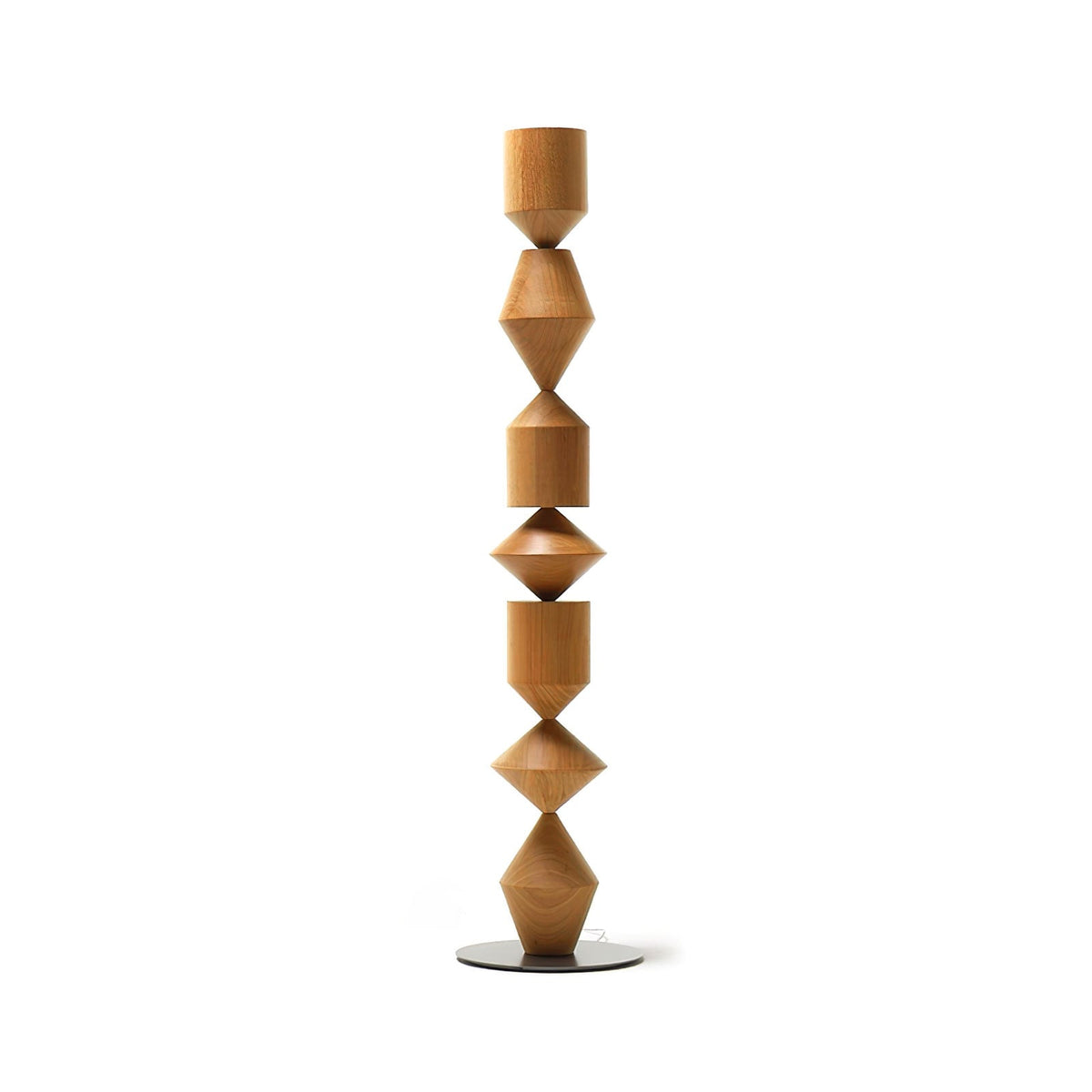 Drisen minimalistische houten vloerlamp