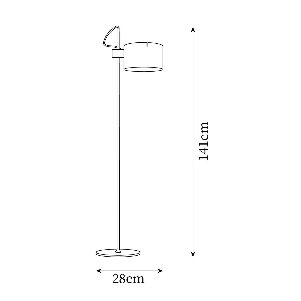 Norisielle vloerlamp