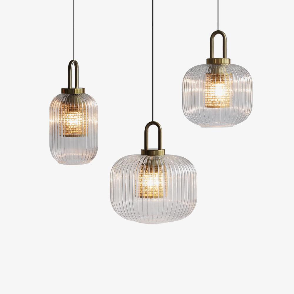 Kae Luxe hanglamp met goudkleurige afwerking