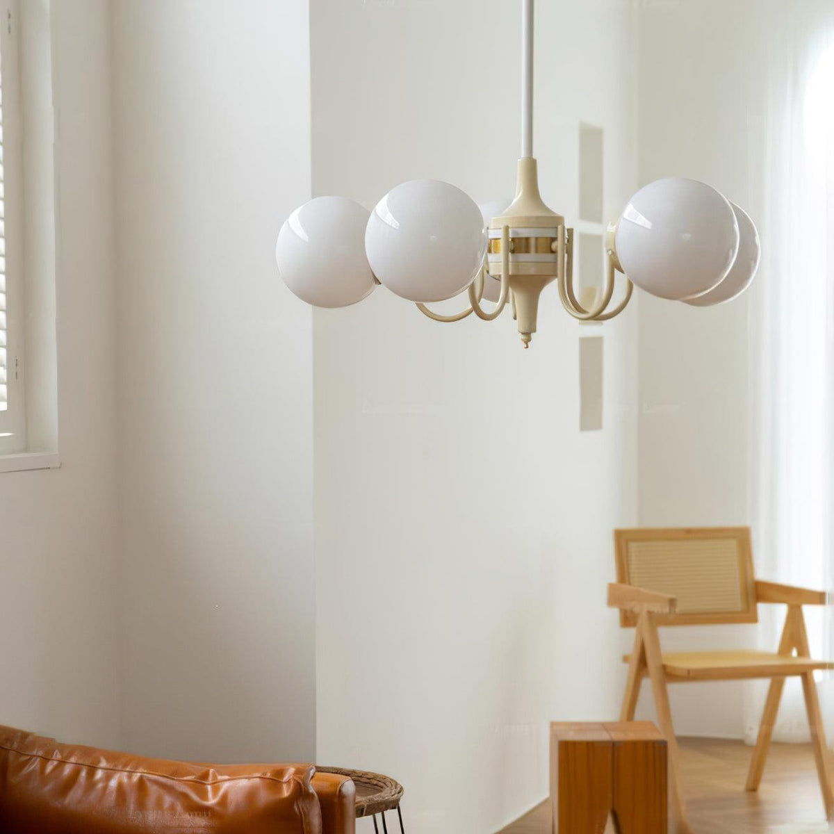 Grham luxe kroonluchter van glas