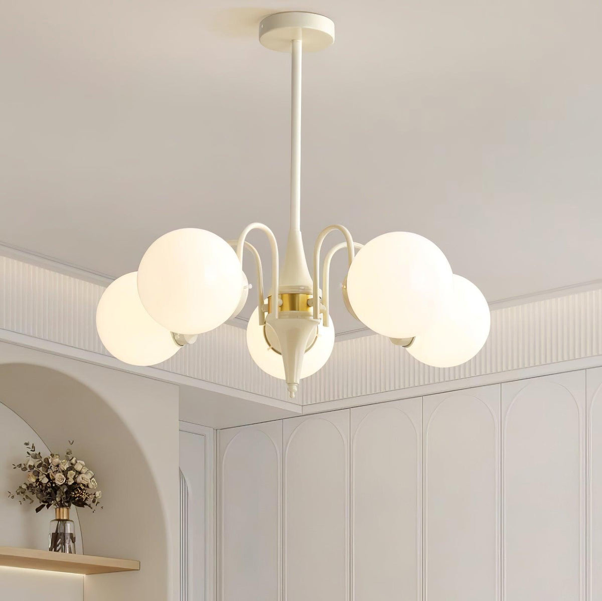 Grham luxe kroonluchter van glas