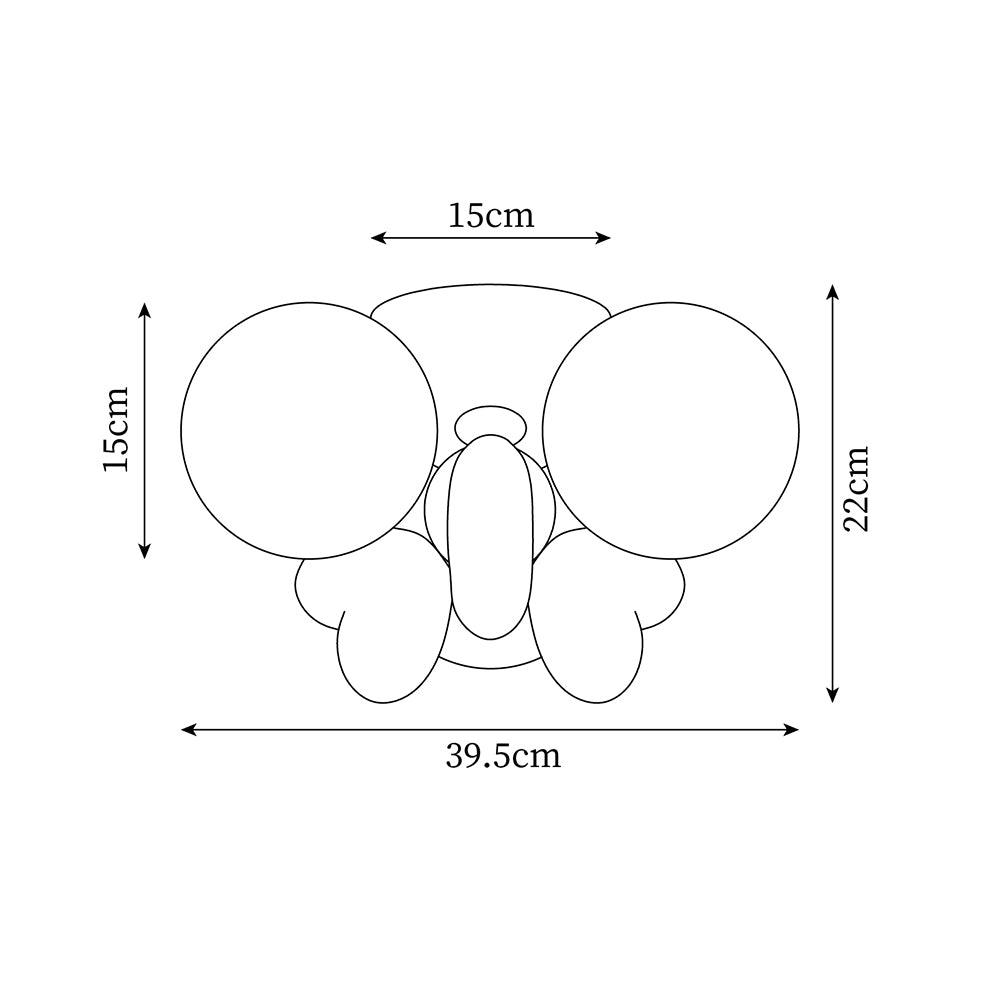 Amelisse plafondlamp