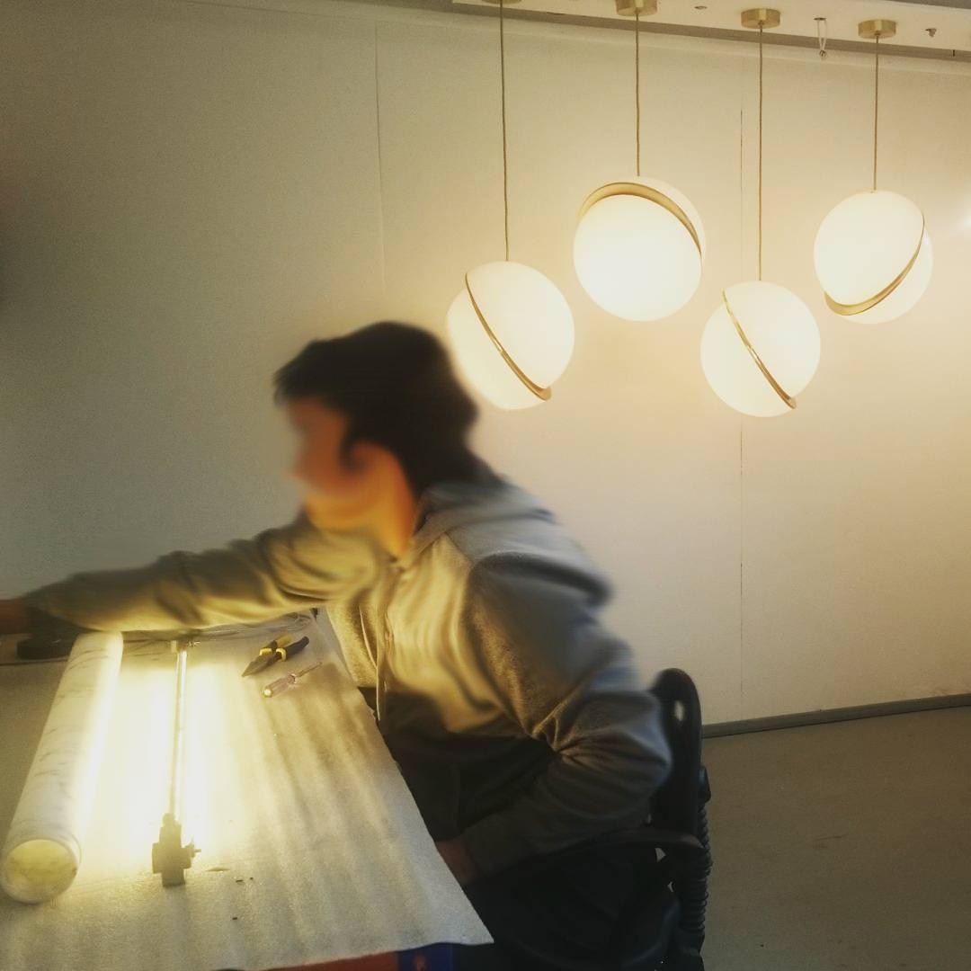 Cavira hanglamp minimalistisch glas