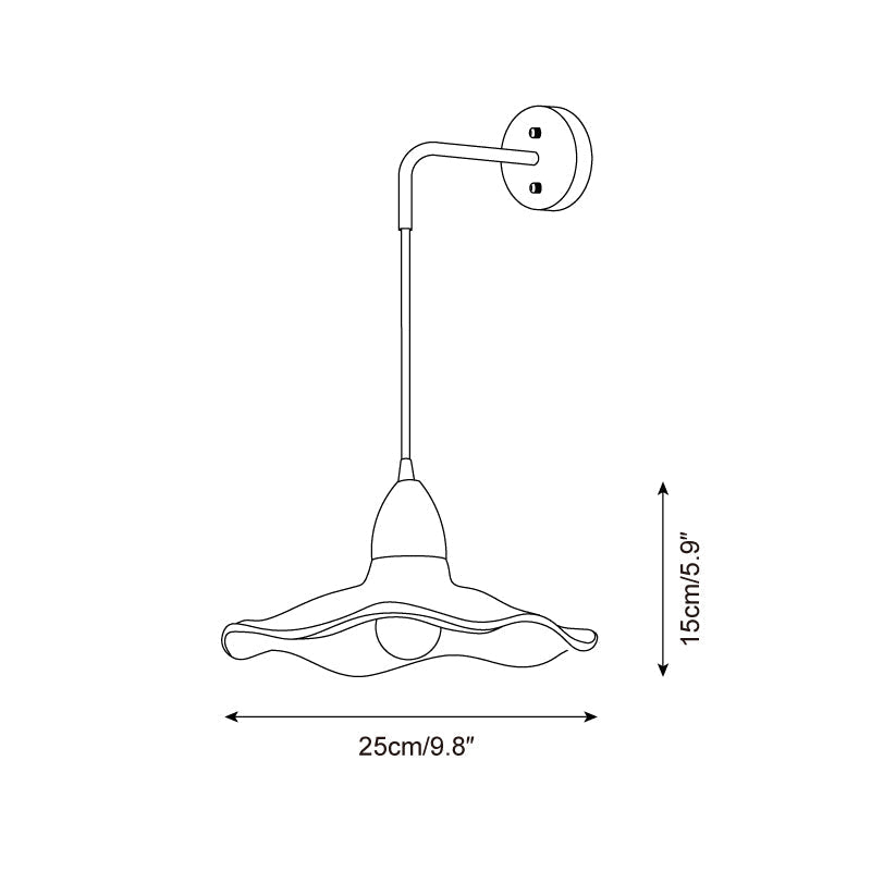 Seliiella Wave wandlamp