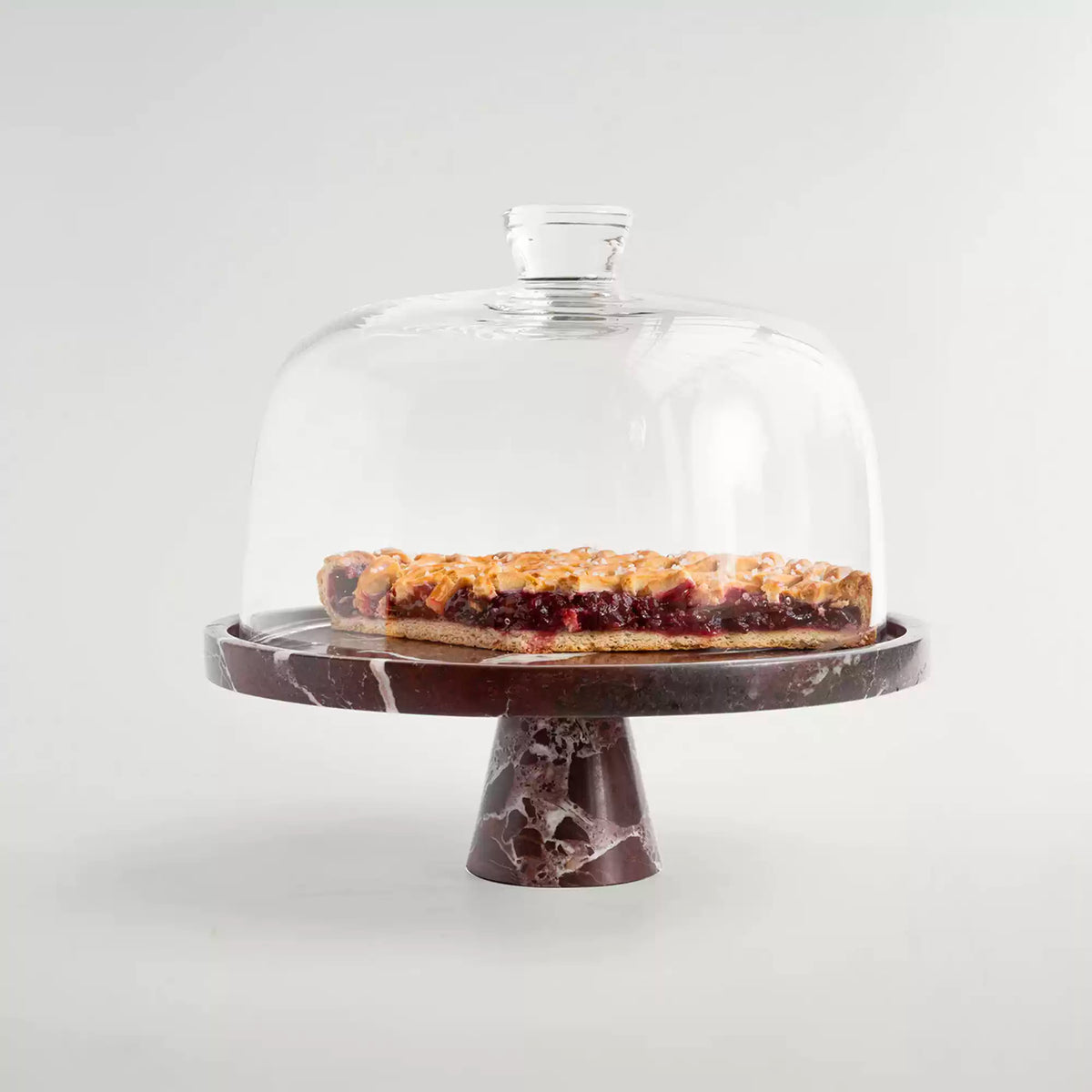 Tesk Marquina Marmeren Pedestal Tray
