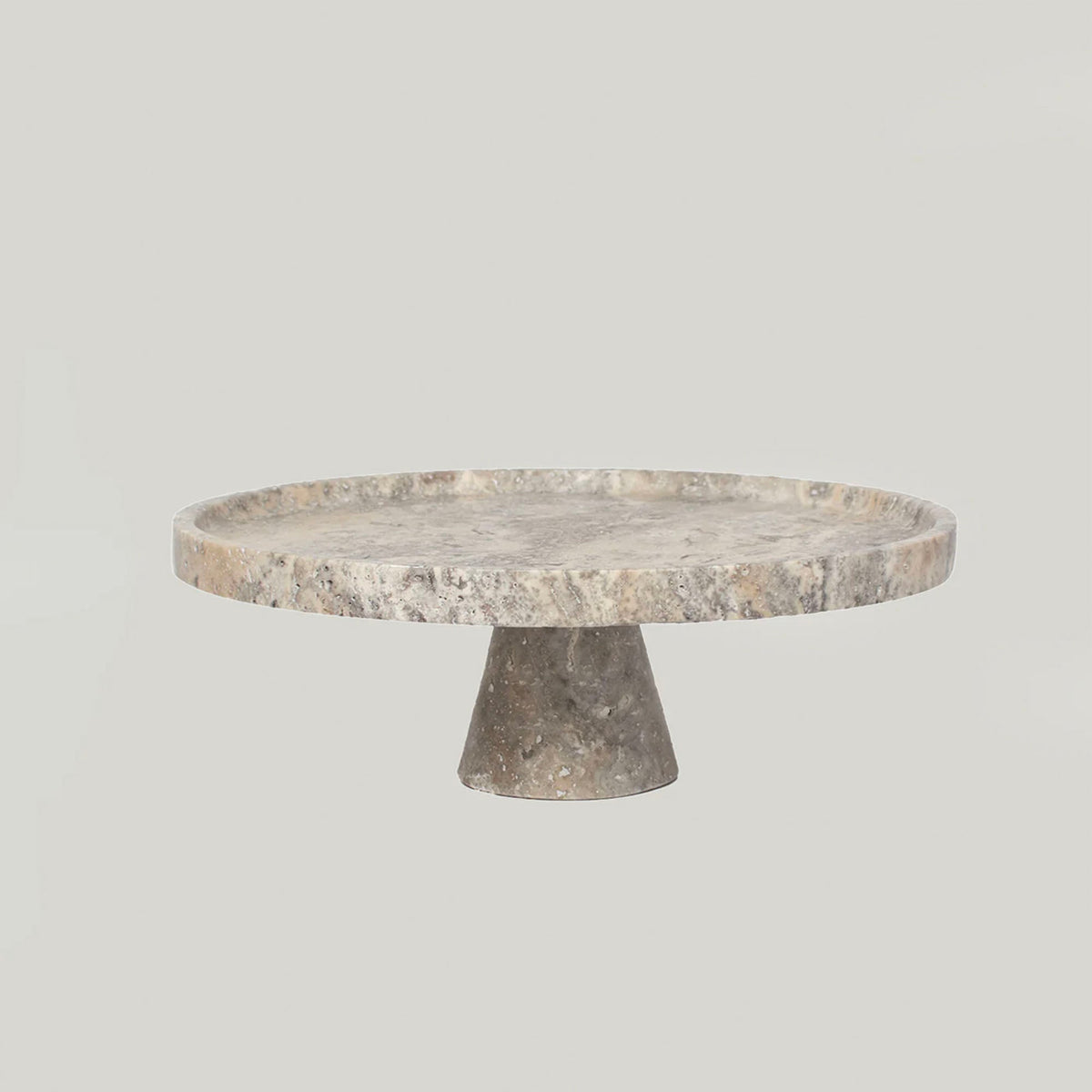Tesk Marquina Marmeren Pedestal Tray