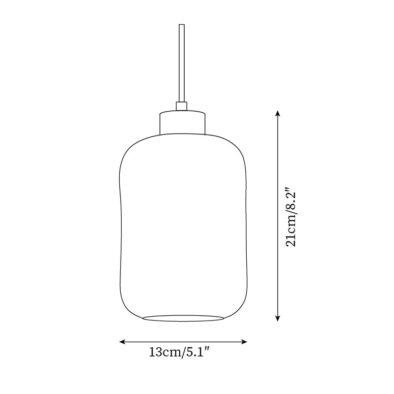 Caliora hanglamp concrete travertin cilinder modern