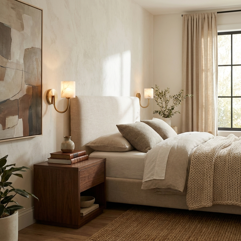 Sedgewick albast wandlamp