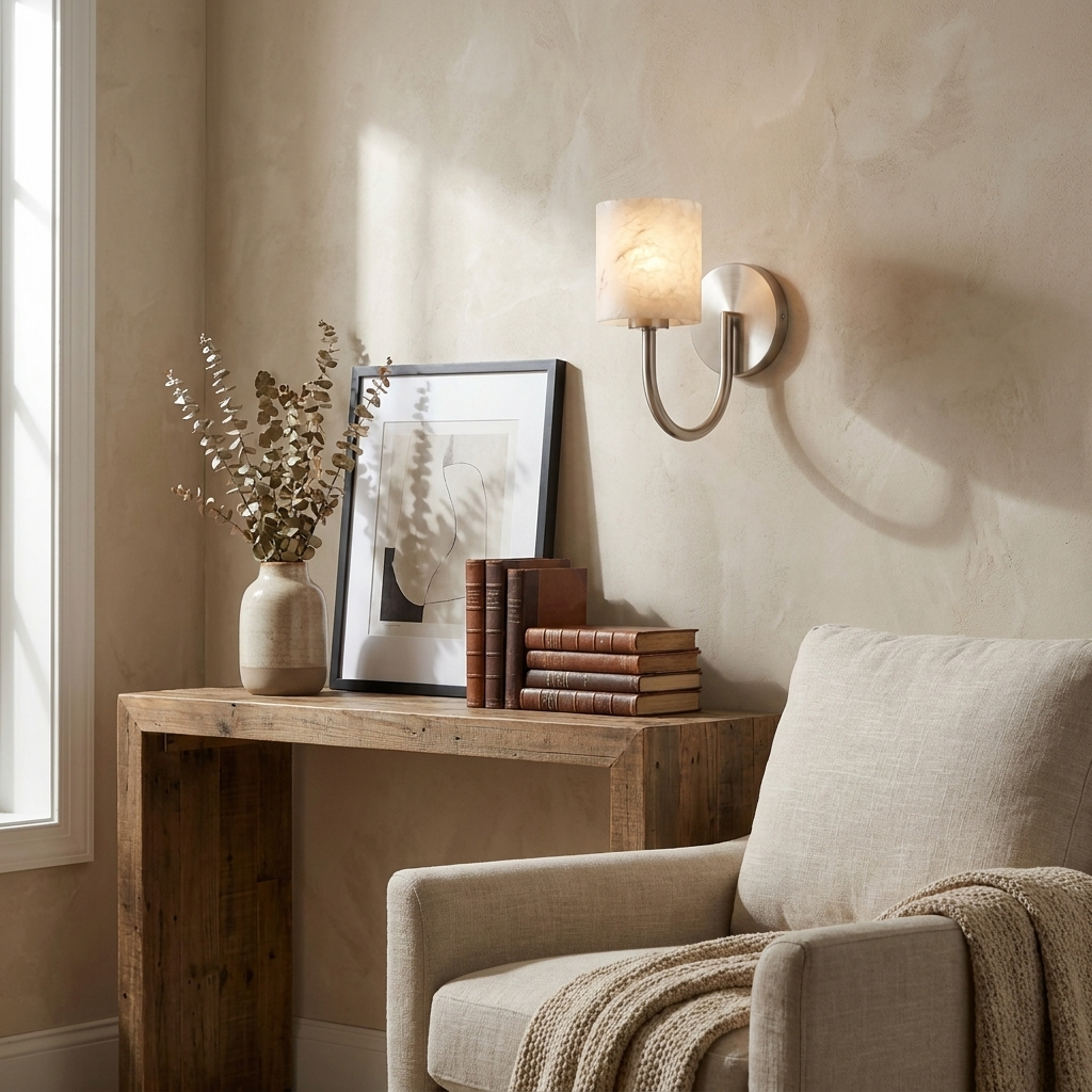 Sedgewick albast wandlamp