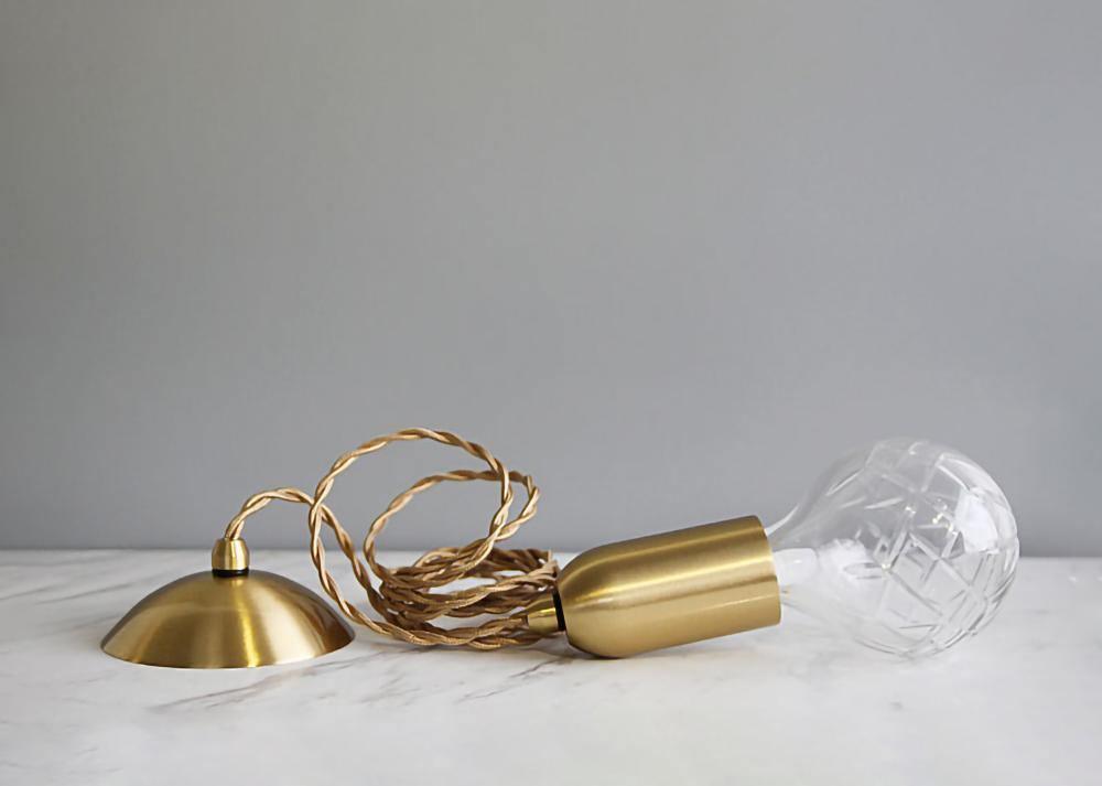 Selanielle kristallen bol hanglamp