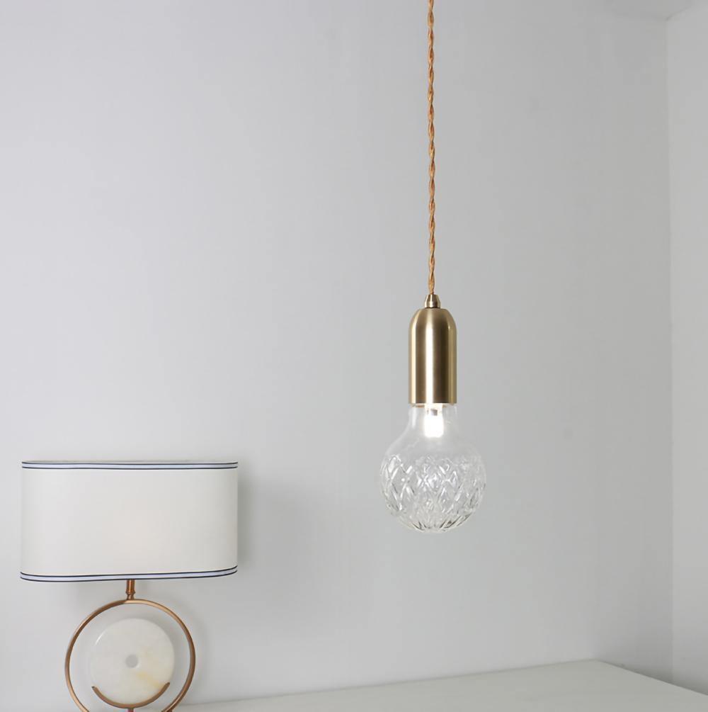 Selanielle kristallen bol hanglamp