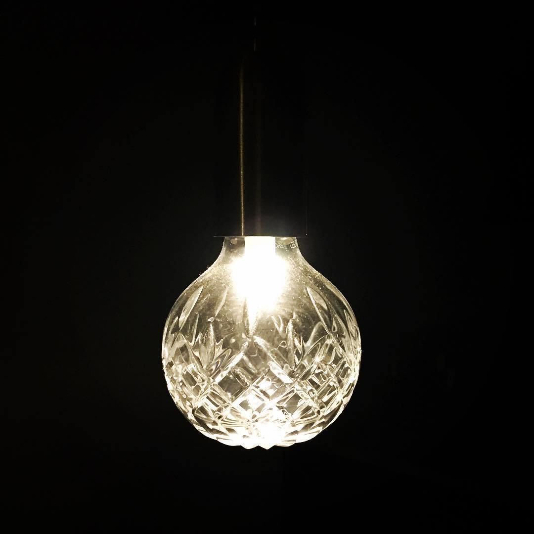 Selanielle kristallen bol hanglamp