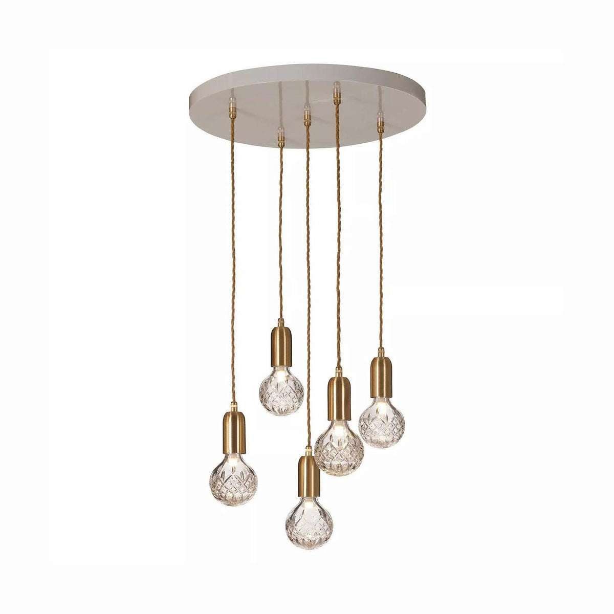 Selanielle kristallen bol hanglamp