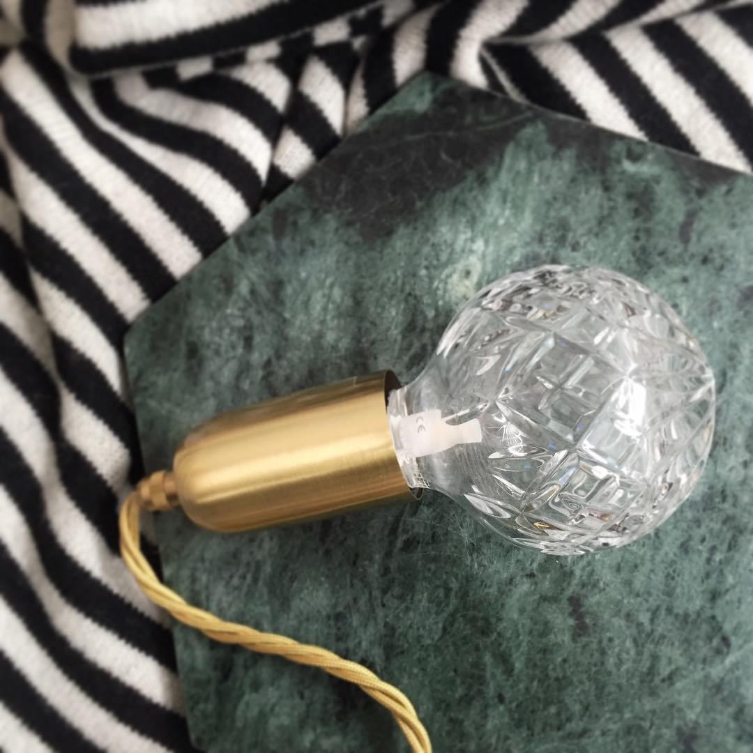 Selanielle kristallen bol hanglamp