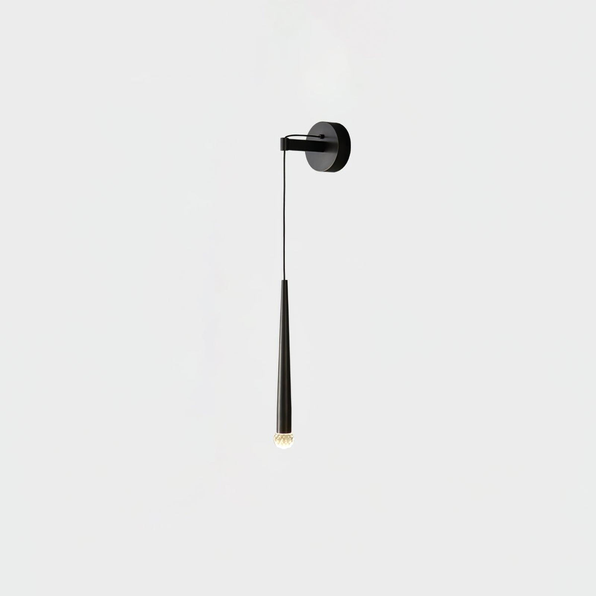Dava Moderne wandlamp conisch kristal minimalistisch