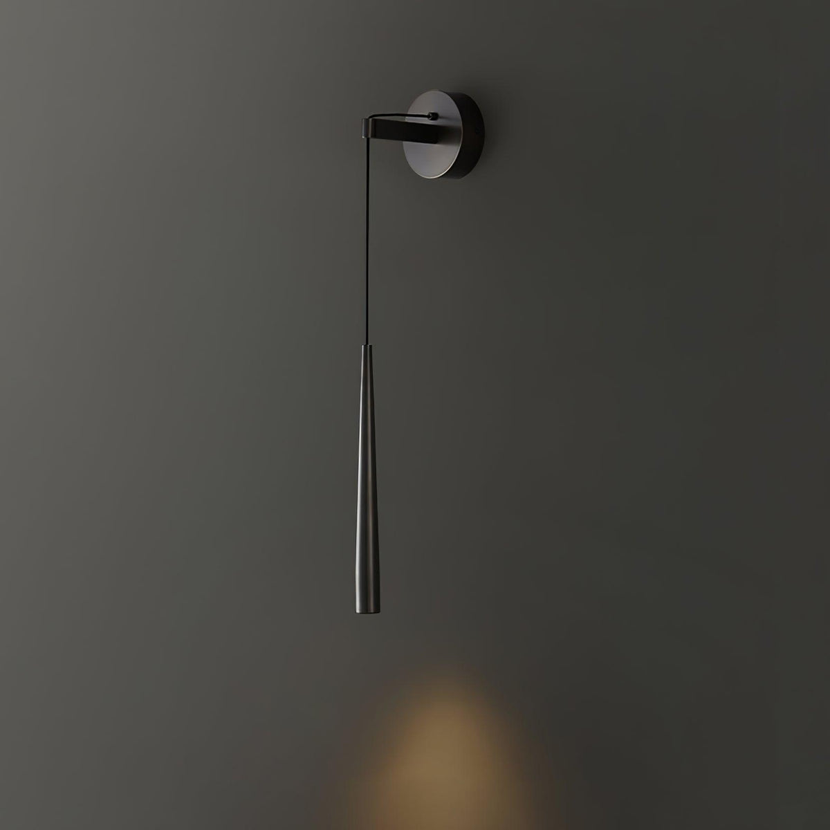 Dava Moderne wandlamp conisch kristal minimalistisch