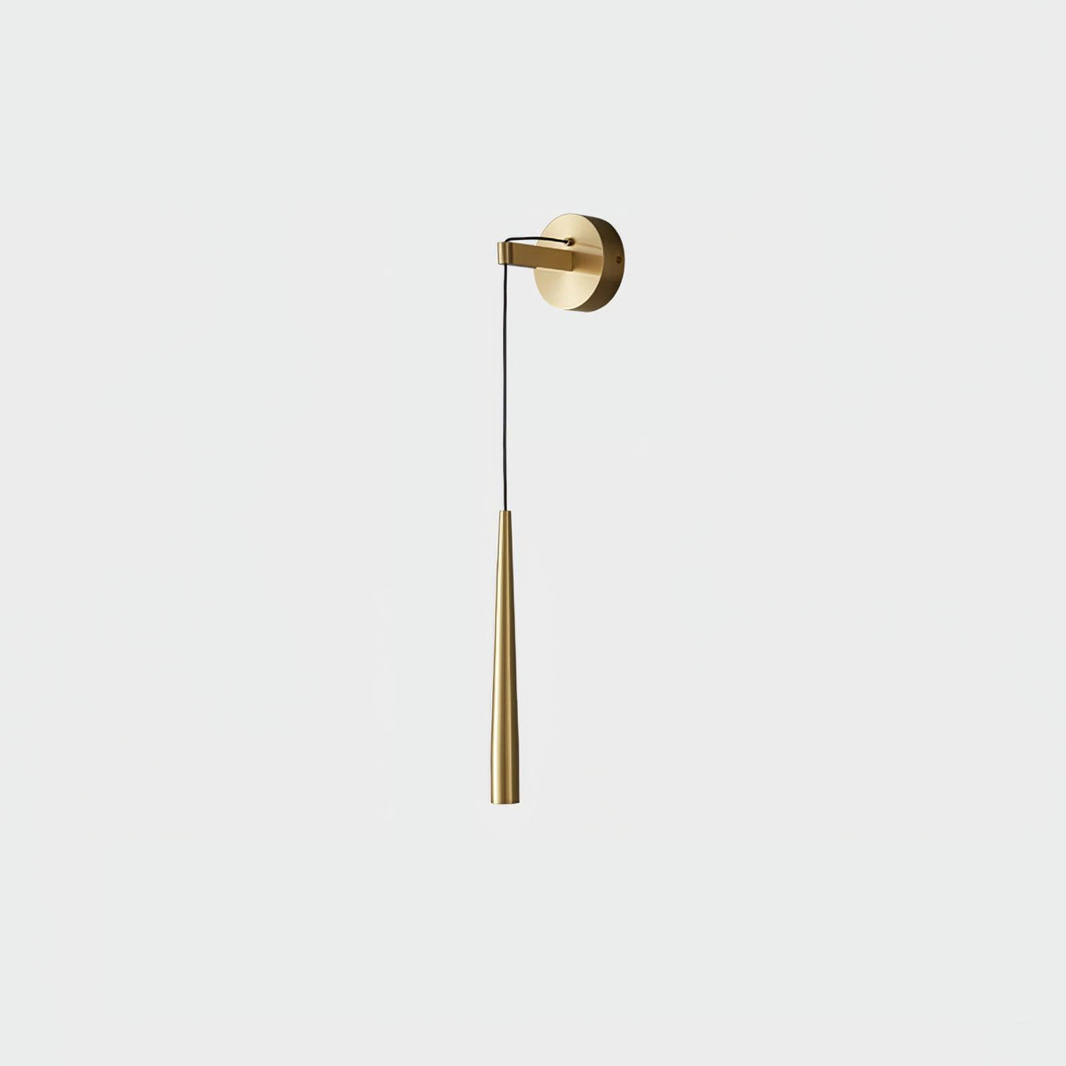 Dava Moderne wandlamp conisch kristal minimalistisch