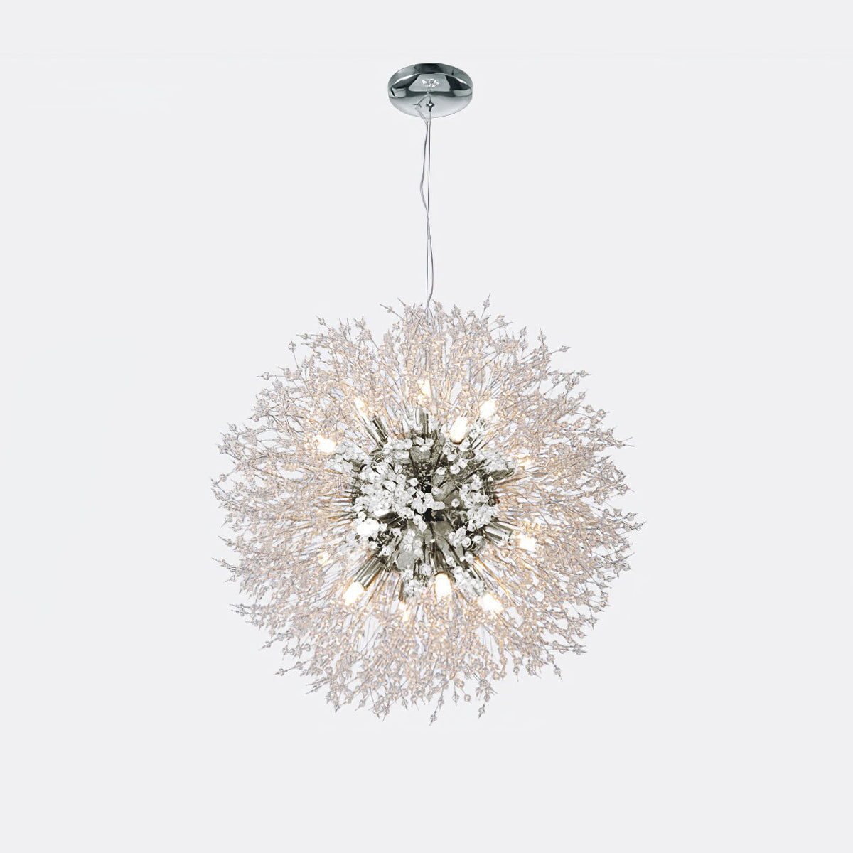 Haze Kroonluchter kristal Dandelion met Kristallen