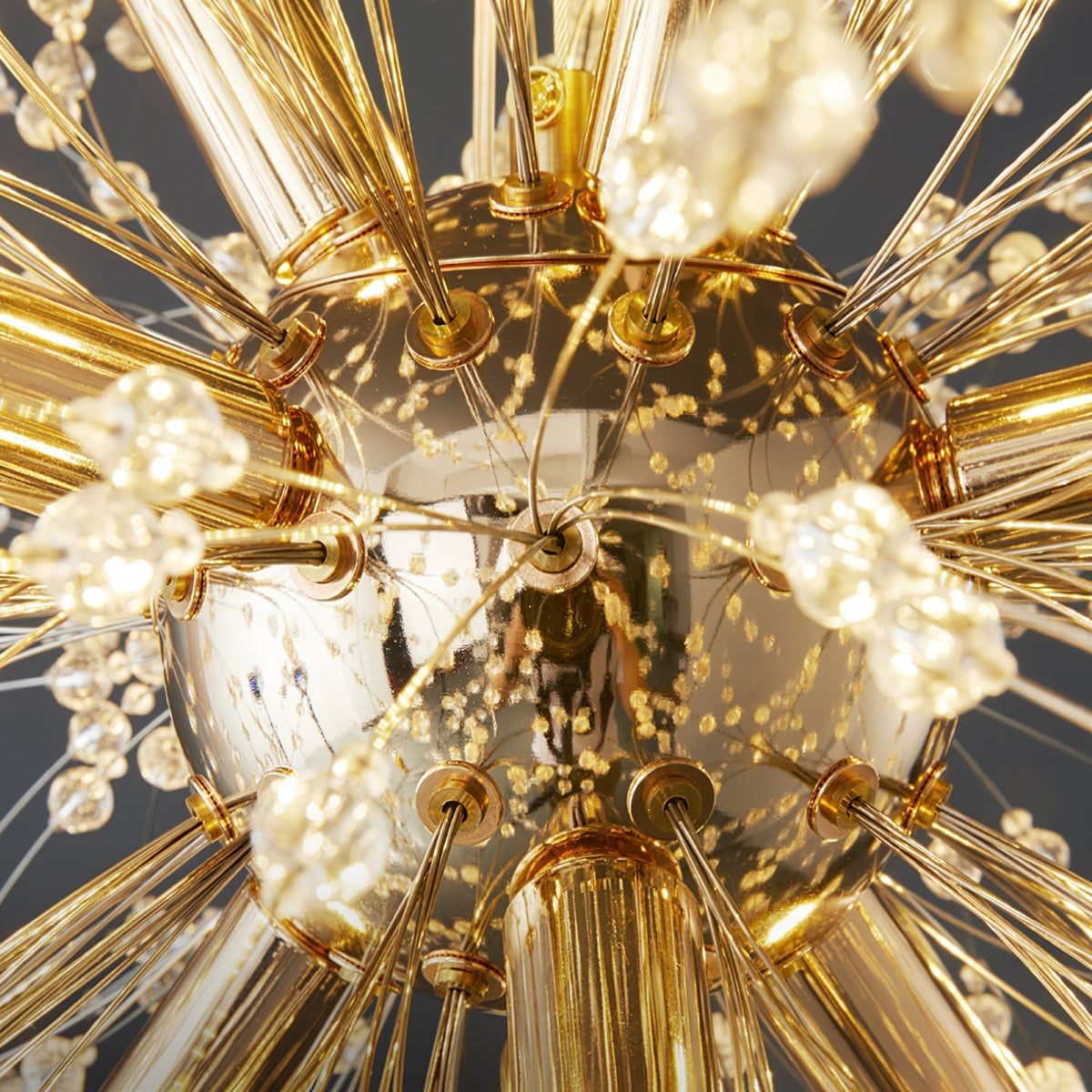 Haze Kroonluchter kristal Dandelion met Kristallen
