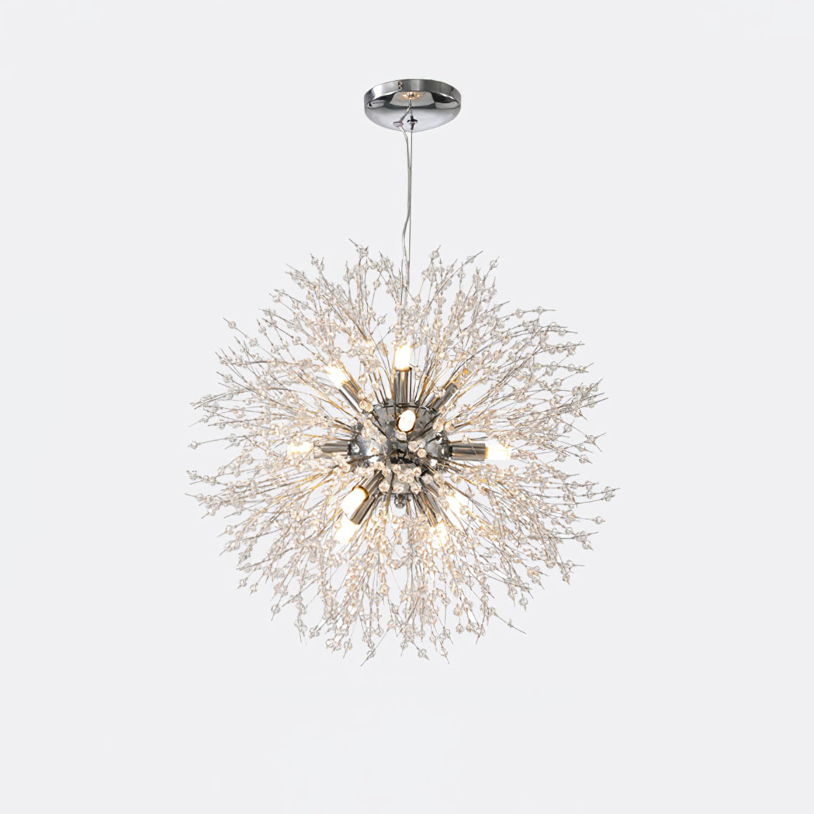 Haze Kroonluchter kristal Dandelion met Kristallen