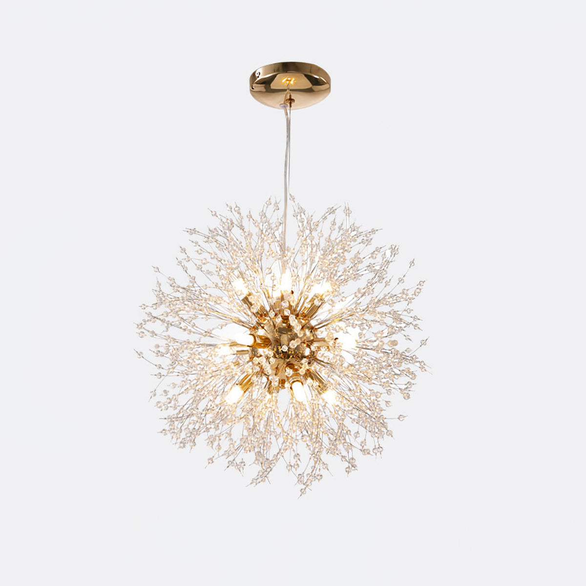 Haze Kroonluchter kristal Dandelion met Kristallen