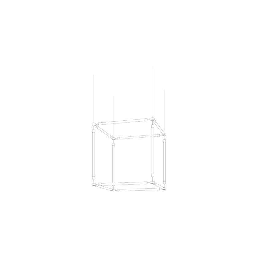 CrystalGrid Architectural Matrix Customize kroonluchter