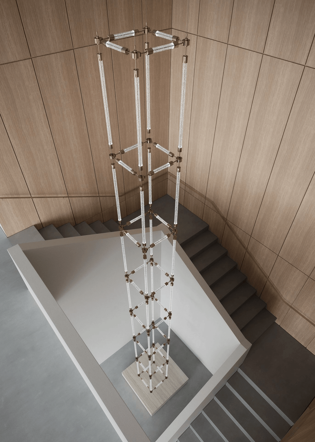 CrystalGrid Architectural Matrix Customize kroonluchter