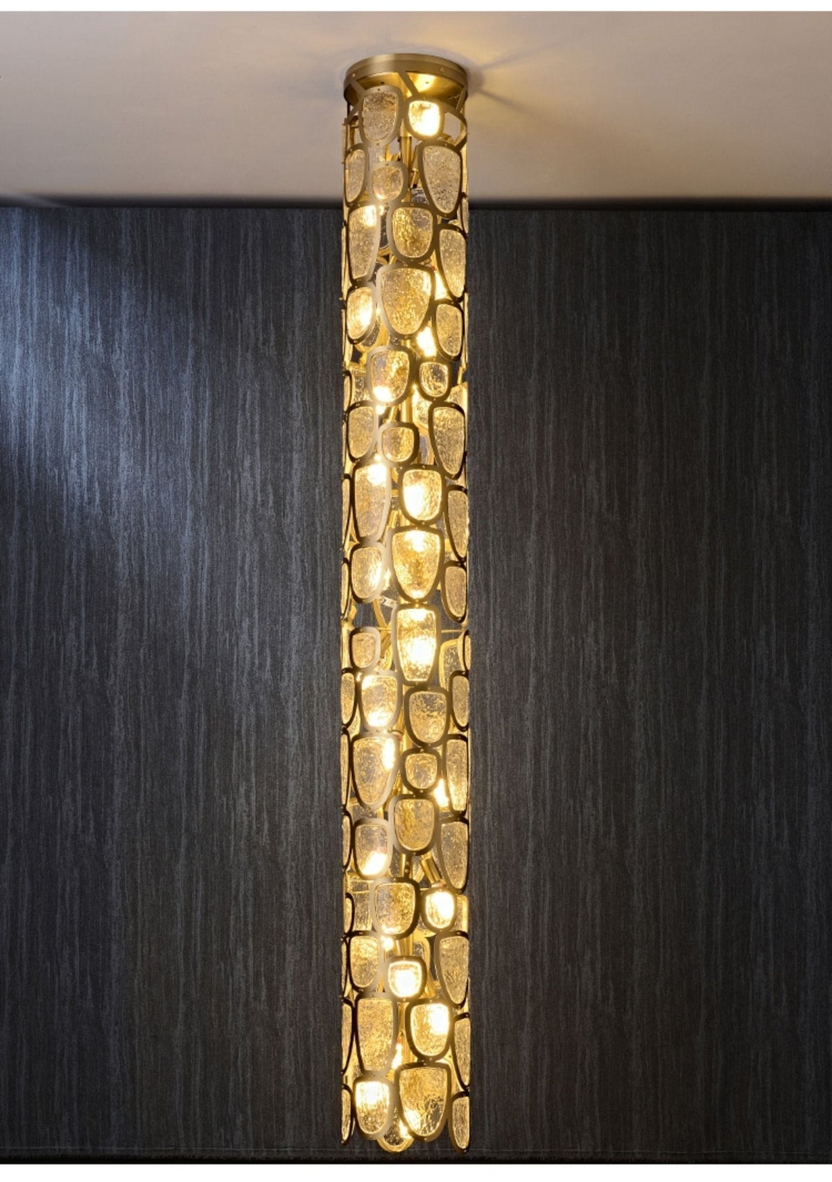 Kristal Mosaic Kolom Kroonluchter