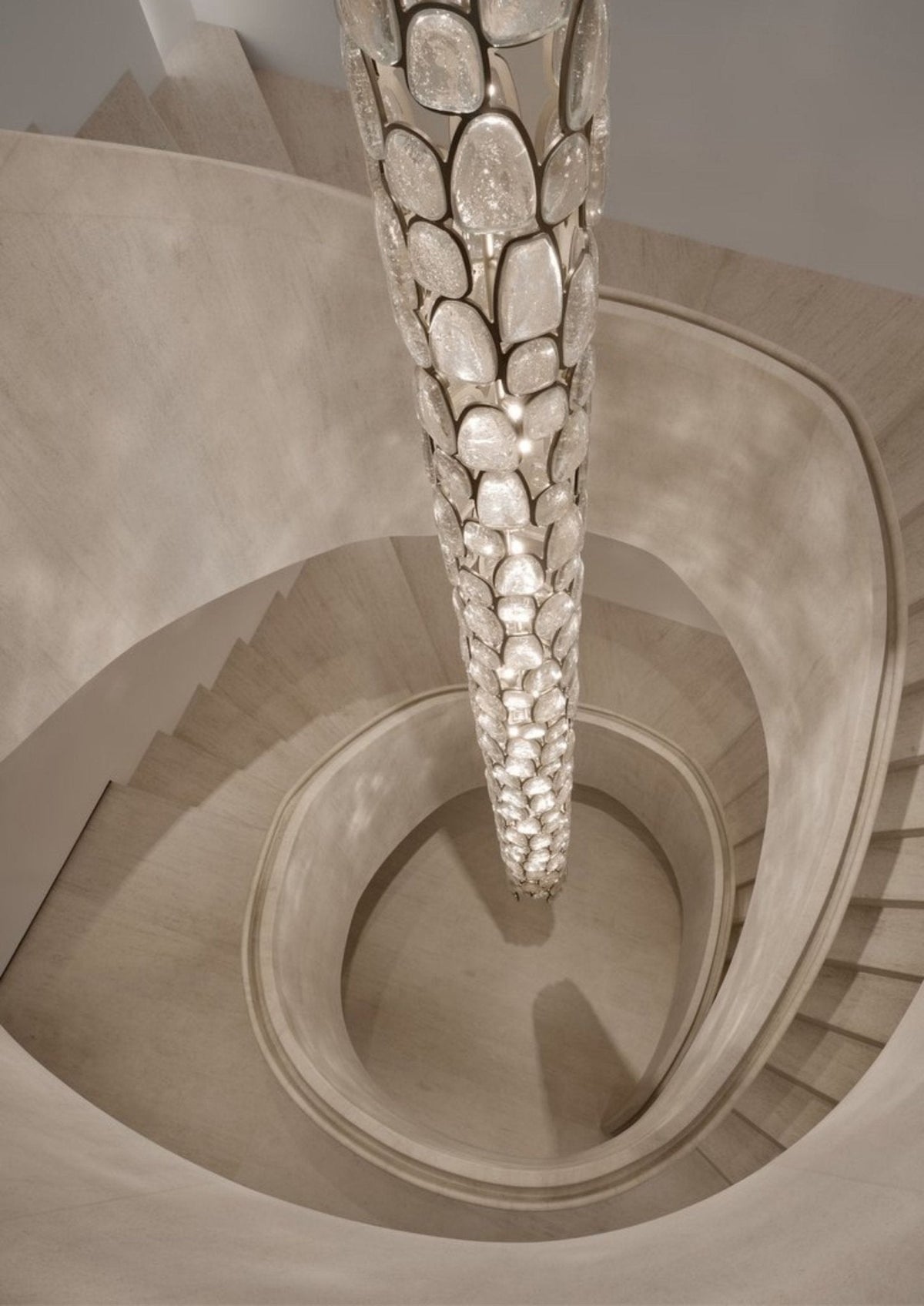 Kristal Mosaic Kolom Kroonluchter