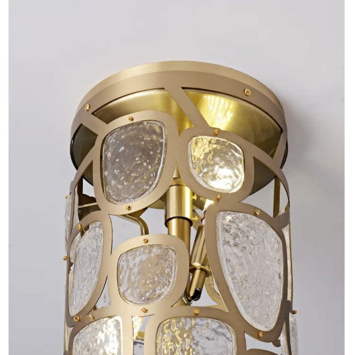 Kristal Mosaic Kolom Kroonluchter