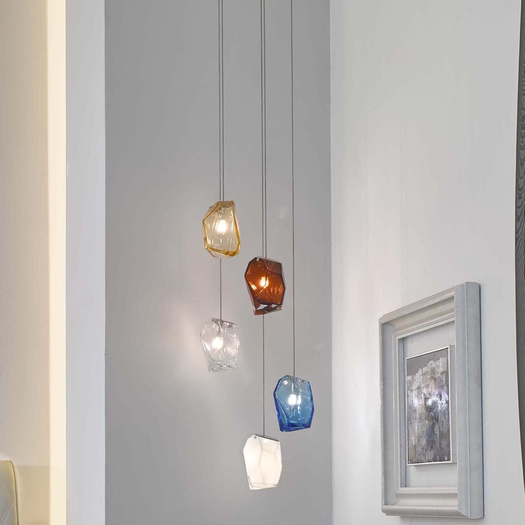 Crag kristal Rock Cluster hanglamp