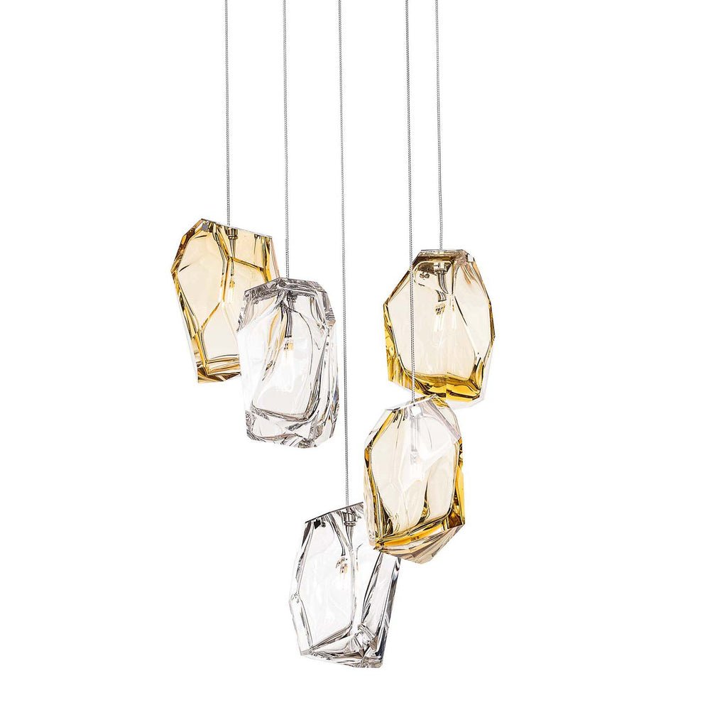 Crag kristal Rock Cluster hanglamp