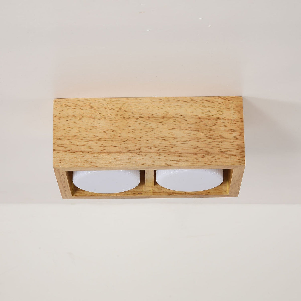 Eliza Minimalistisch Hout Plafondlamp